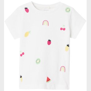 Name It T-shirt - NmfPdiana - Bright White