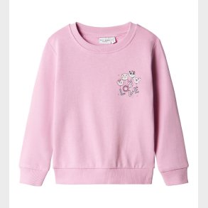 Name It Sweatshirt - NmfVasacha - Pastel Lavender/Love