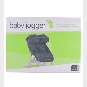 Baby Jogger Regnslag - Double - City Tour 2 - Gennemsigtig