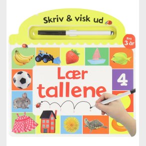 Alvilda Aktivitetsbog - Skriv Og Visk Ud - Lr Tallene - Dansk