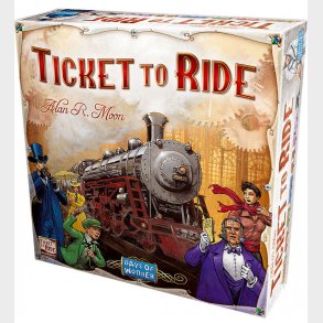 Ticket To Ride Brtspil - USA - Nordic