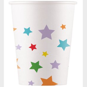 Decorata Party Papkrus - 8-pak - 200 ml - Multicolour Bright Sta