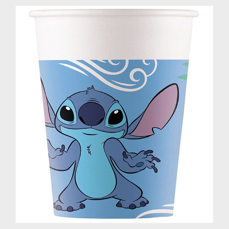 Decorata Party Papkrus - 8-pak - 200 ml - Stitch & Angel