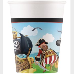 Decorata Party Papkrus - 8-pak - 200 ml - Island Pirates
