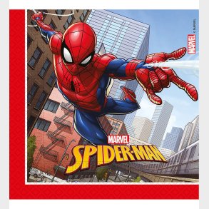Decorata Party Servietter - 20-pak - 33x33 cm - Spider-Man Crime