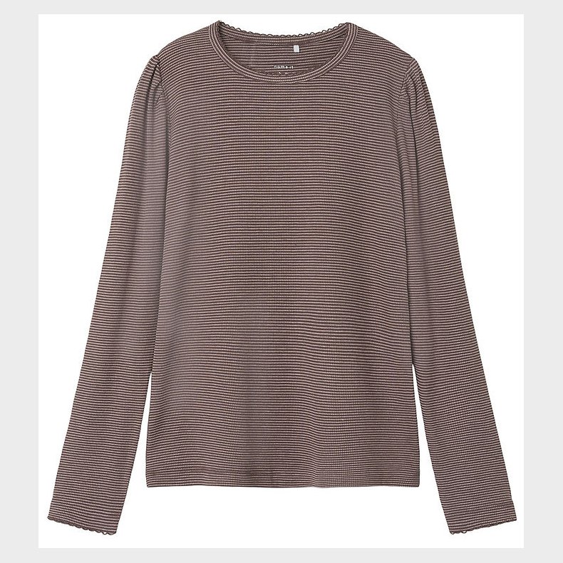 Name It Bluse - NkfOdina - Peppercorn