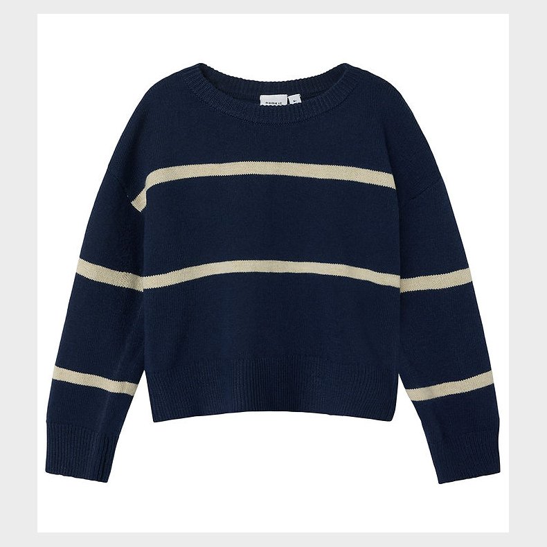 Name It Bluse - Strik - NkfOdett - Inkwell