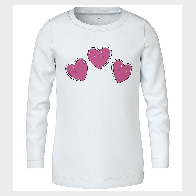 Name It Bluse - NmfLadya - Bright White