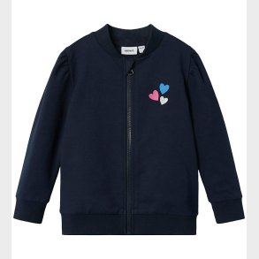 Name It Sweatcardigan - NmfLadine - Dark Sapphire