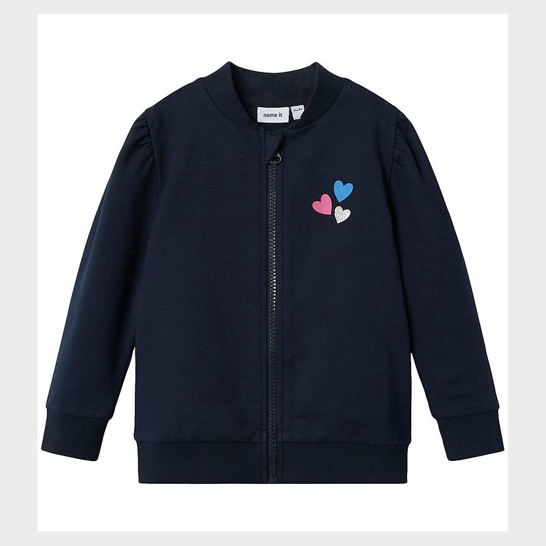 Name It Sweatcardigan - NmfLadine - Dark Sapphire