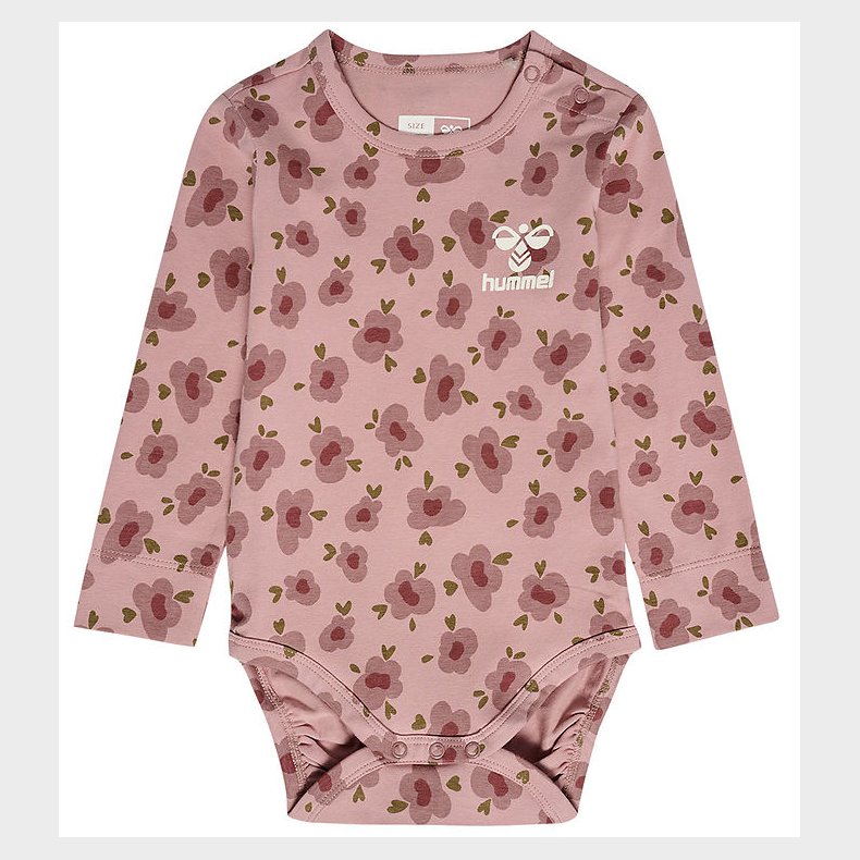 Hummel Body l/ - hmlFjora - Adobe Rose