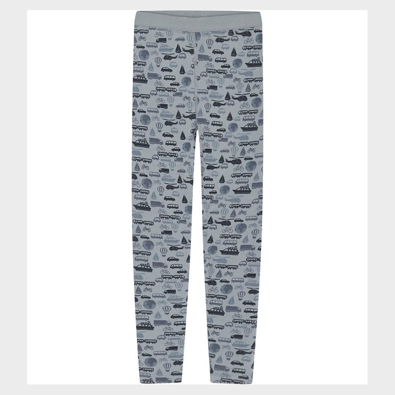 Hust and Claire Leggings - Uld/Bambus - Laki - Blue Wind