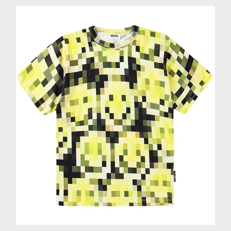 Molo T-shirt - Riley - Pixelated Smiles