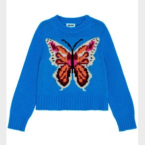 Molo Bluse - Strik - Uld/Akryl - Gulda - Butterfly Knit