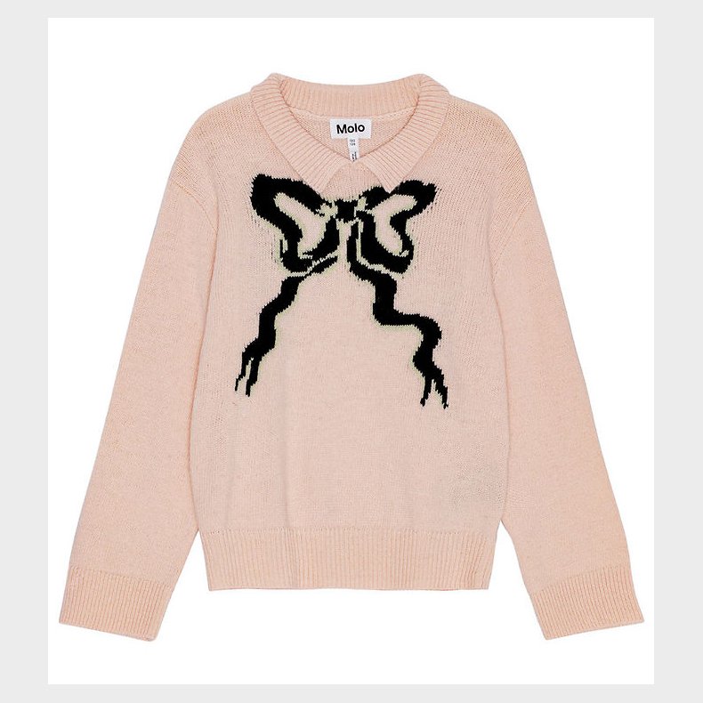 Molo Bluse - Strik - Uld/Akryl - Gerd - Petal Blush m. Sl�jfe