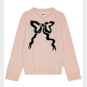 Molo Bluse - Strik - Uld/Akryl - Gerd - Petal Blush m. Sl�jfe