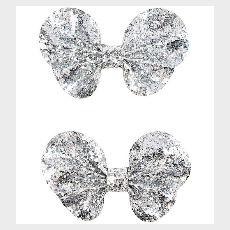 Sofie Schnoor Hrsljfer - 2-pak - 7x4,5 cm - Silver