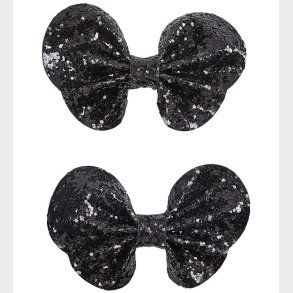 Sofie Schnoor Hrsljfer - 2-pak - 7x4,5 cm - Sort