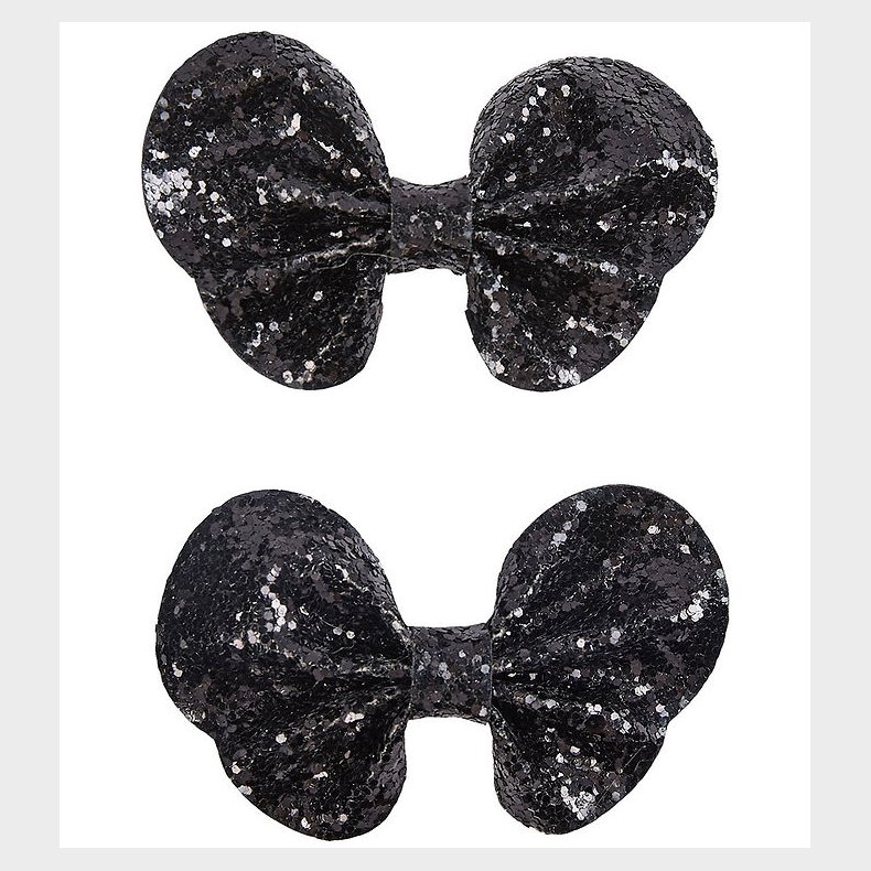 Sofie Schnoor Hrsljfer - 2-pak - 7x4,5 cm - Sort