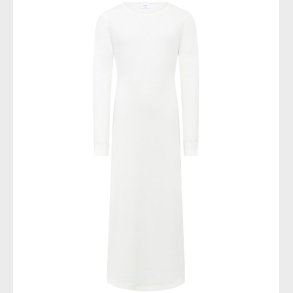 Grunt Kjole - Rib - Malis - Hvid