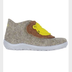 Superfit Hjemmesko - Uld - Happy - Beige/Gr�