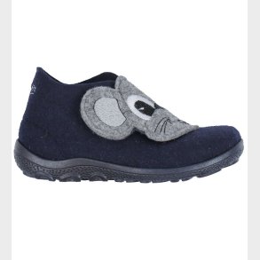 Superfit Hjemmesko - Uld - Happy - Bl�/Gr�