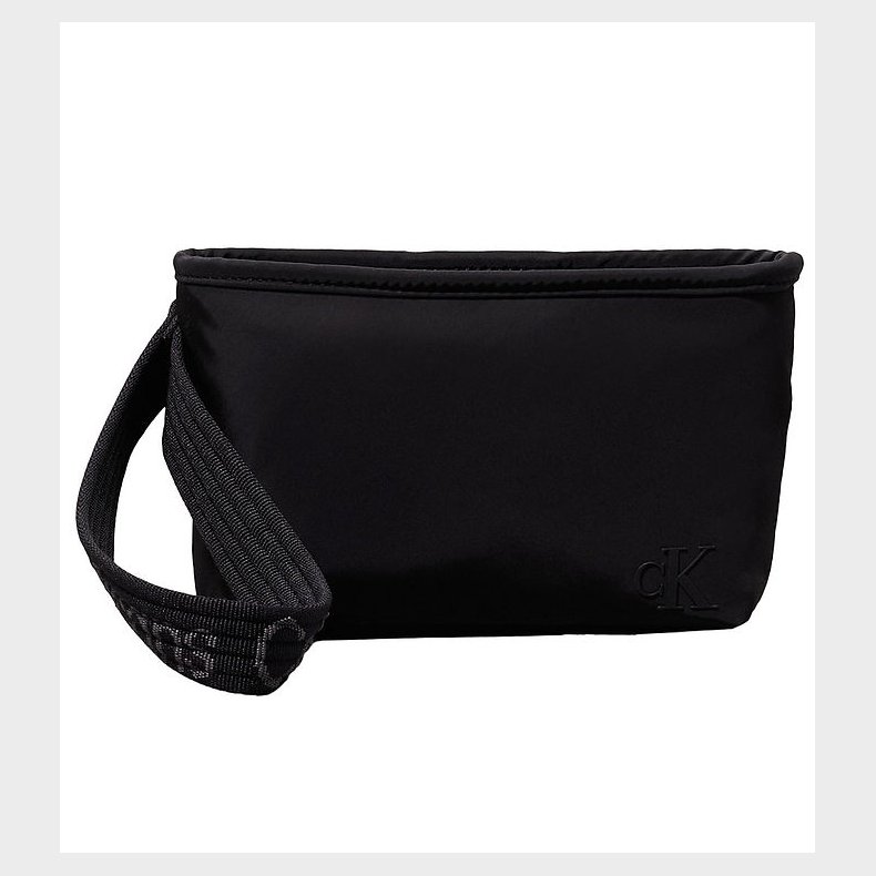 Calvin Klein Pusletaske - Messenger - Sort m. Logoer