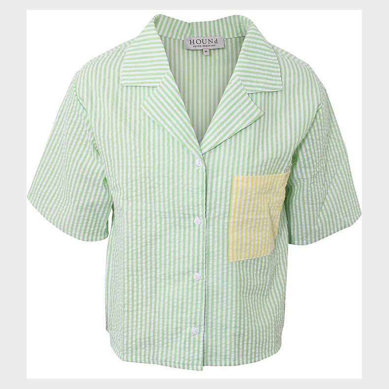 Hound Skjorte - Stripe - Power Green