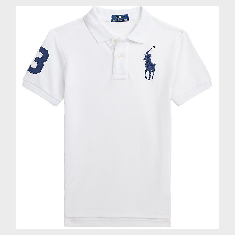 Polo Ralph Lauren Polo - Hvid m. Navy