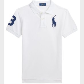 Polo Ralph Lauren Polo - Hvid m. Navy