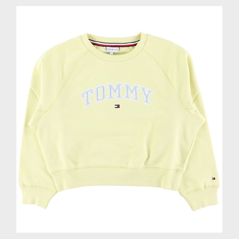 Tommy Hilfiger Sweatshirt - Lemon Zest m. Lysebl