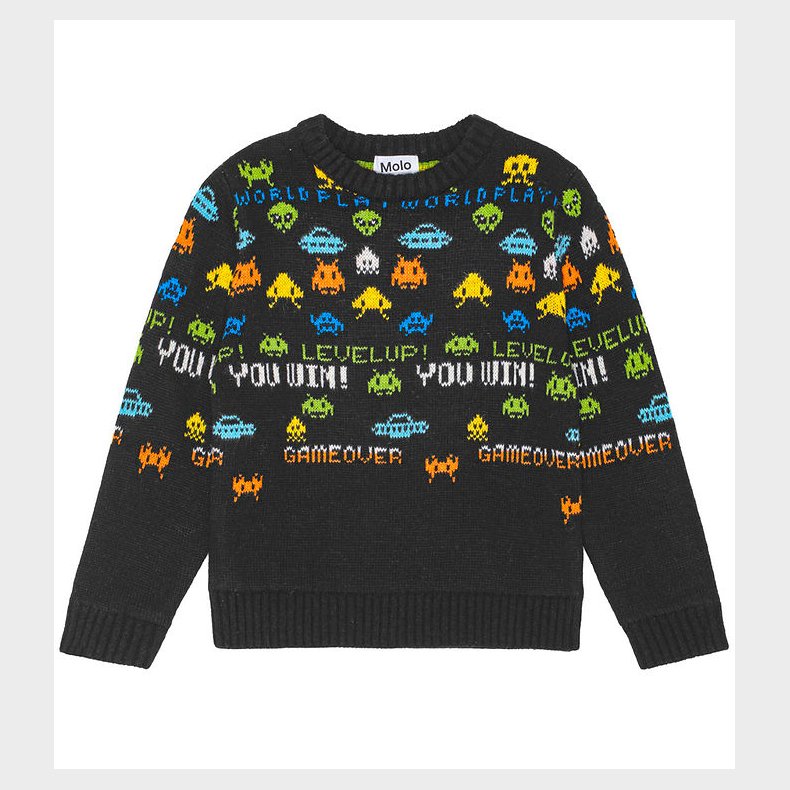 Molo Bluse - Strik - Uld/Akryl - Barri - Level Up