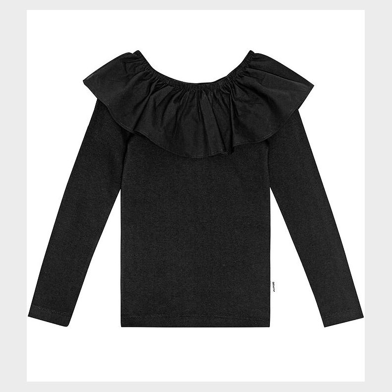 Molo Bluse - Rib - Renate - Sort