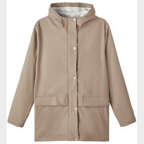 LMTD Regnjakke - NlnDry10 - Mocha Meringue