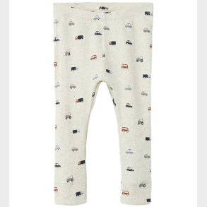 Name It Leggings - Rib - NbmDabu - Peyote Melange