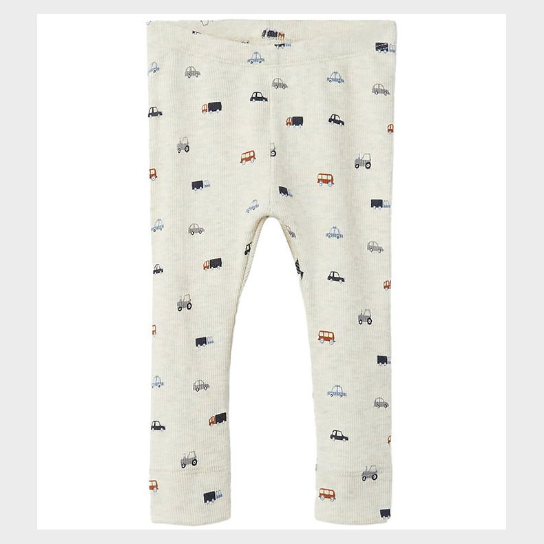 Name It Leggings - Rib - NbmDabu - Peyote Melange