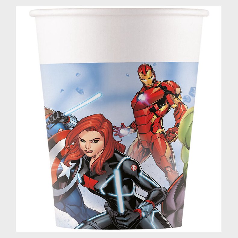 Decorata Party Papkrus - 8-pak - 200 ml - Avengers Infinity Ston