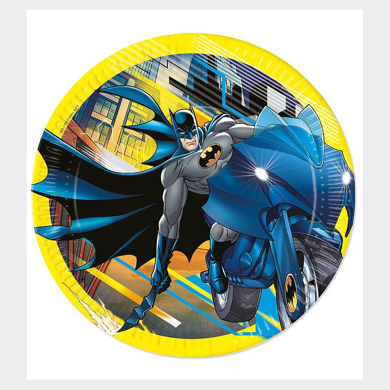Decorata Party Paptallerkner - 8-pak - 23 cm - Batman Rogue Rage