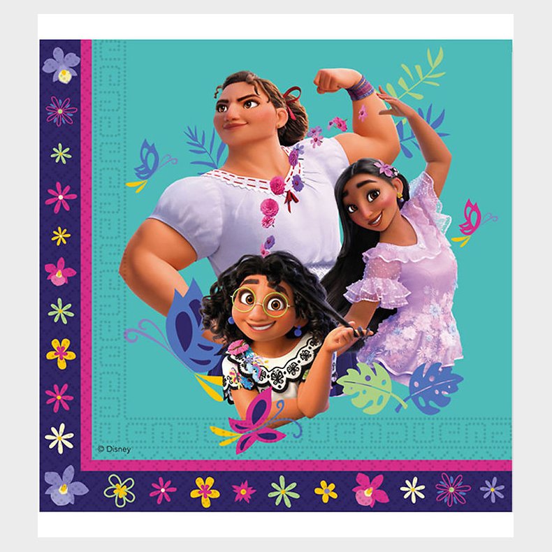 Decorata Party Servietter - 20-pak - 33x33 cm - Encanto