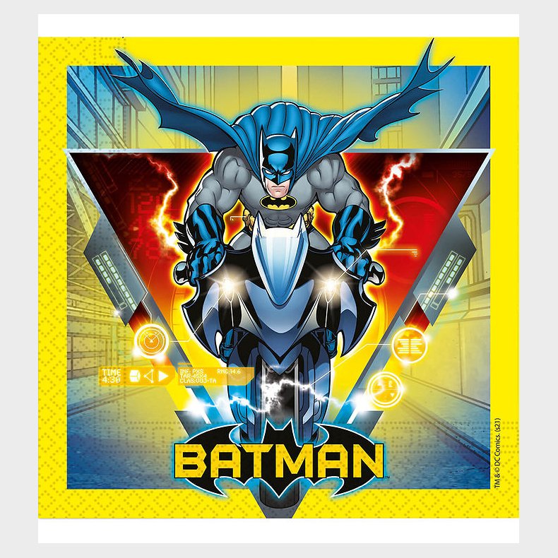 Decorata Party Servietter - 20-pak - 33x33 cm - Batman Rogue Rag