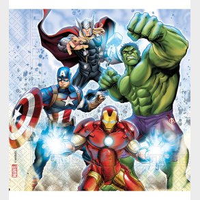 Decorata Party Servietter - 20-pak - 33x33 cm - Avengers Infinit