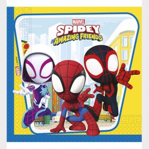 Decorata Party Servietter - 20-pak - 33x33 cm - Spidey & His Ama