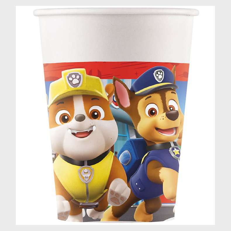 Decorata Party Papkrus - 8-pak - 200 ml - Paw Patrol Rescue Hero
