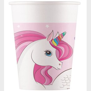 Decorata Party Papkrus - 8-pak - 200 ml - Unicorn Rainbow Colors