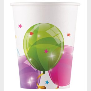 Decorata Party Papkrus - 8-pak - 200 ml - Sparkling Balloons