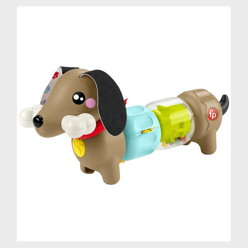 Fisher-Price Aktivitetlegetj - Click & Spin - Hundehvalp