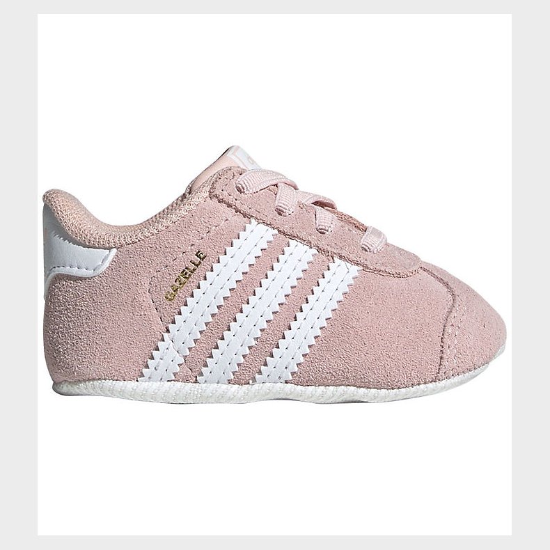 adidas Originals Hjemmesko - Gazelle Crib - Rosa/Hvid