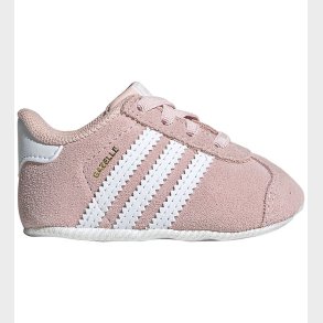 adidas Originals Hjemmesko - Gazelle Crib - Rosa/Hvid