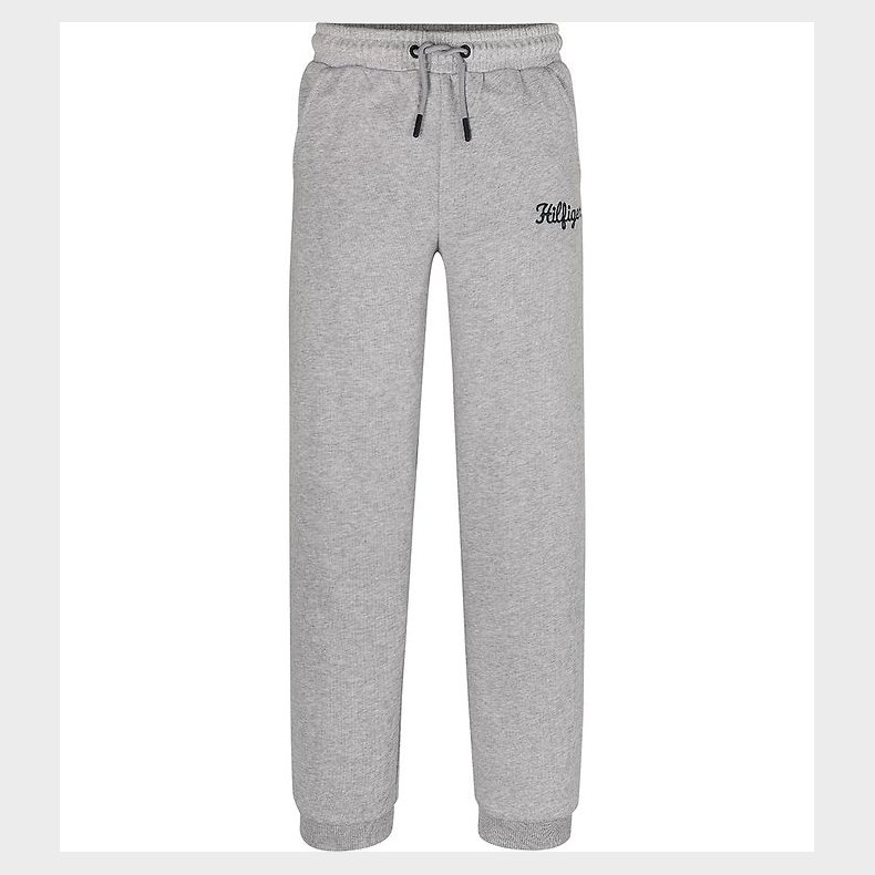 Tommy Hilfiger Sweatpants - Ny Emb Terry - Light Grey Heather