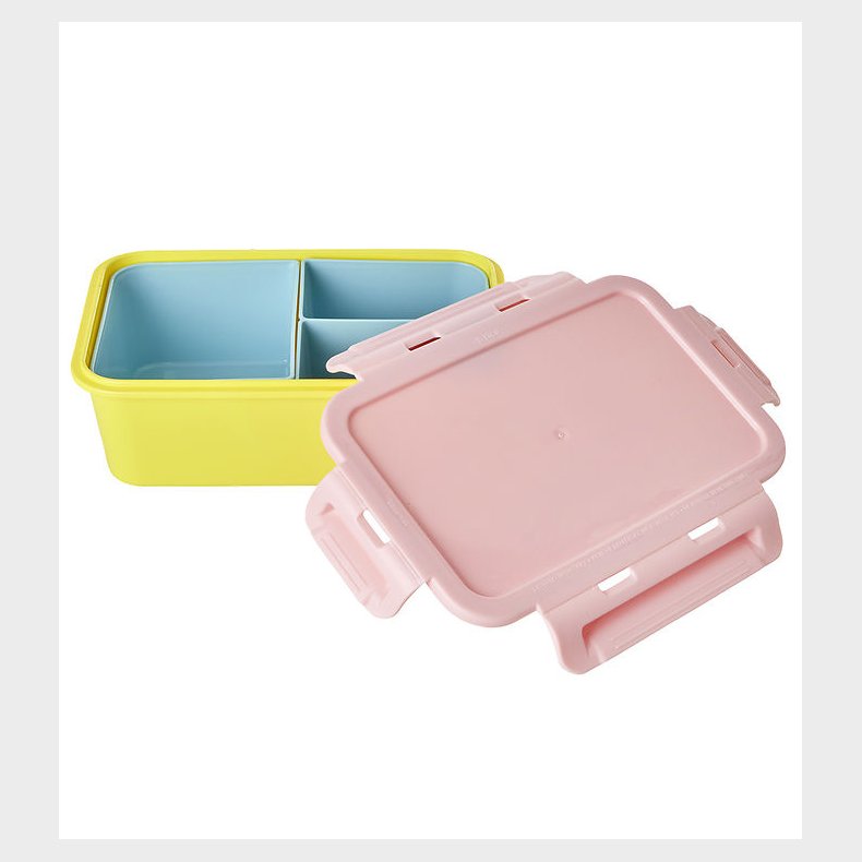 Rice Madkasse - 3 Rum - 1100 ml - Lys Gul